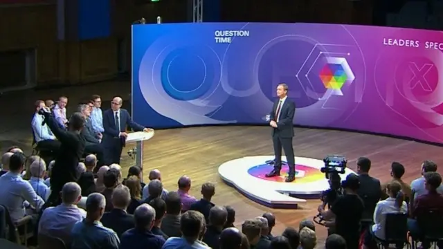 Tim Farron on Question Time special