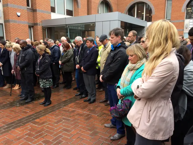 Reading Civic Offices silence