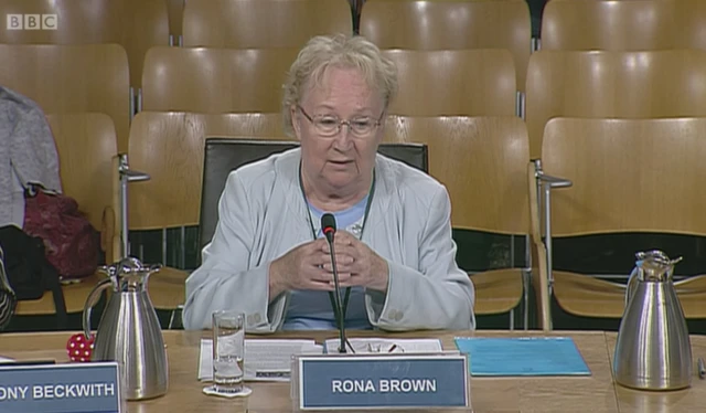 Rona Brown from the Circus Guild of Great Britain, on behalf of Peter Jolly's Circus and the European Circus Association