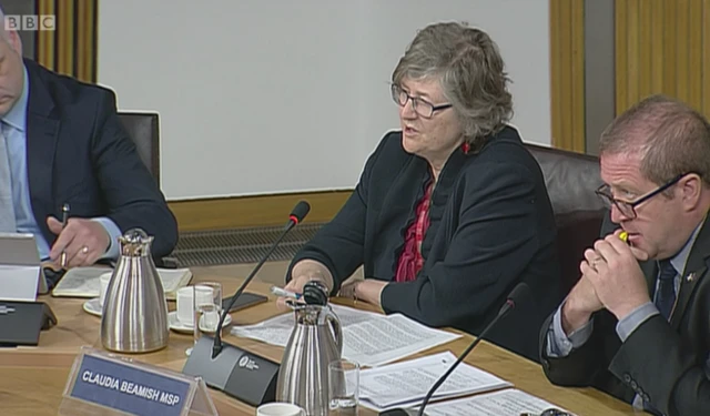 Labour MSP Claudia Beamish