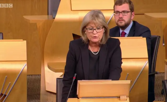 Justice Committee convener Margaret Mitchell
