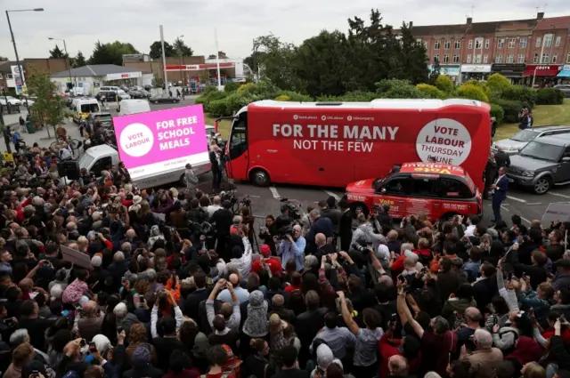 Jeremy Corbyn rally