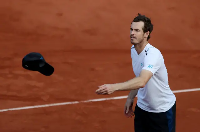 Andy Murray celebrates