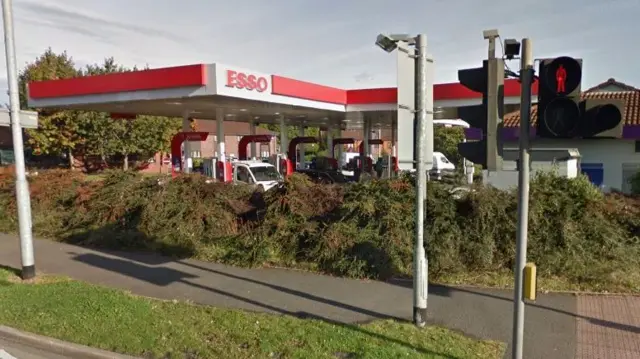 Esso on Western Springs Road, Rugeley