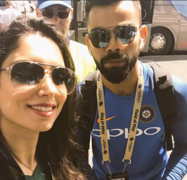 Virat Kohli selfie