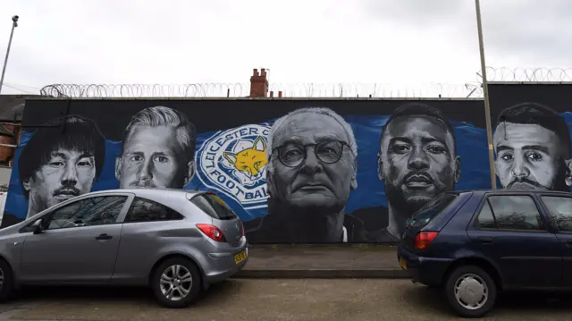 Leicester City mural