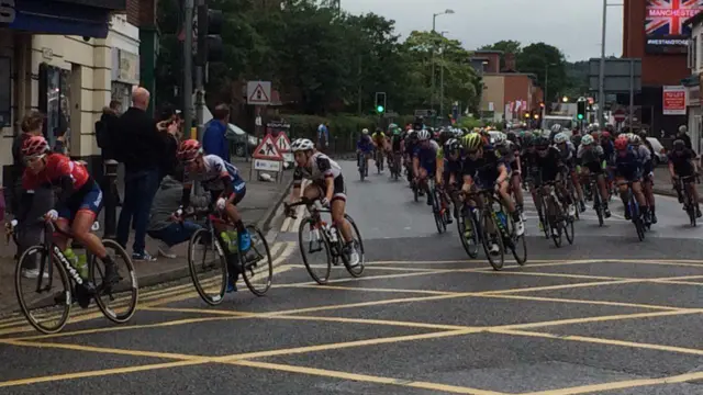 Women's tour heads through Stafford