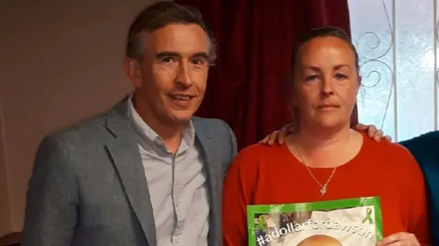 Steve Coogan and Wendy