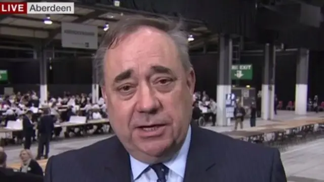 Alex Salmond was unseated by Colin Clark