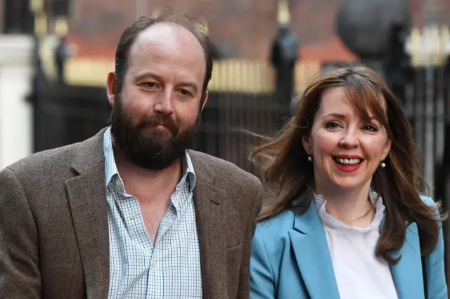 Nick Timothy and Fiona Hill