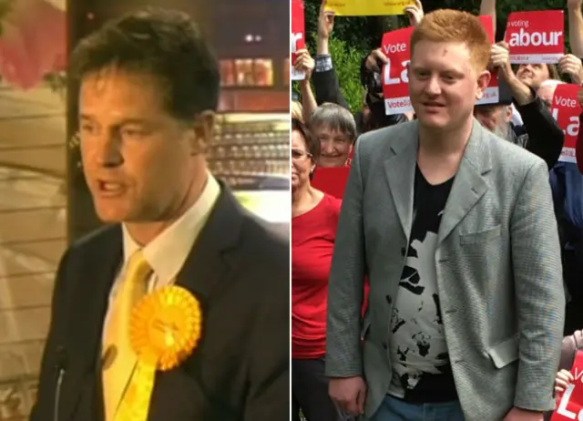 Nick Clegg and Jared O'Mara