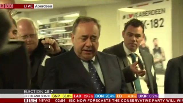 Alex Salmond at Aberdeen