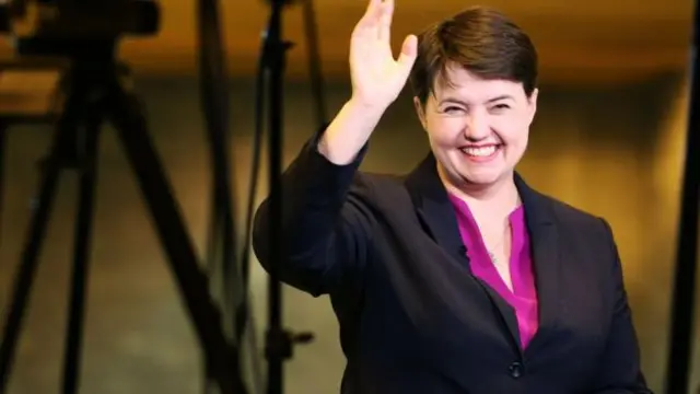 Scottish Conservative leader Ruth Davidson