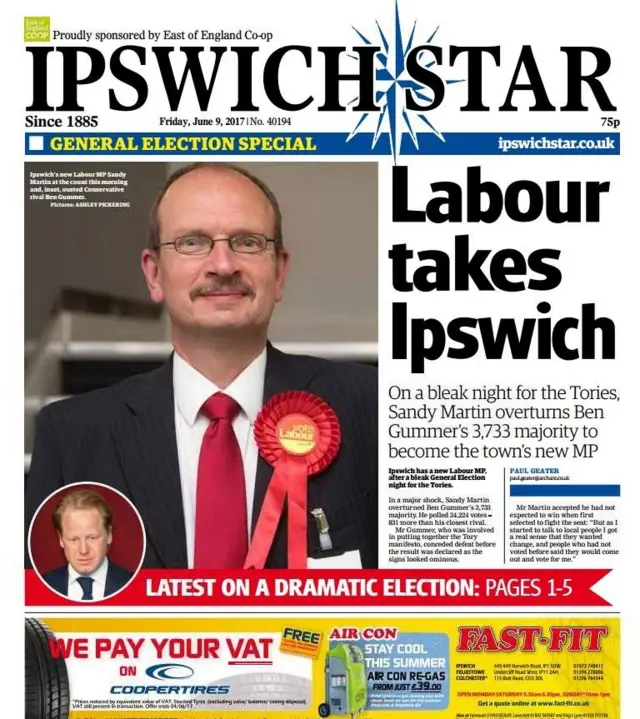 Ipswich Star on 9/6/17