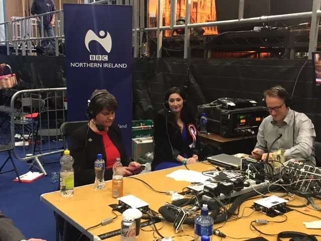 Arlene Foster and Emma Little-Pengelly