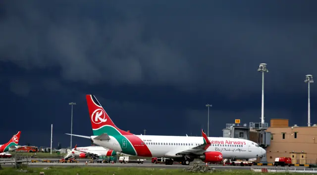 Kenya Airways plane