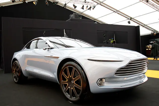 An Aston Martin DBX