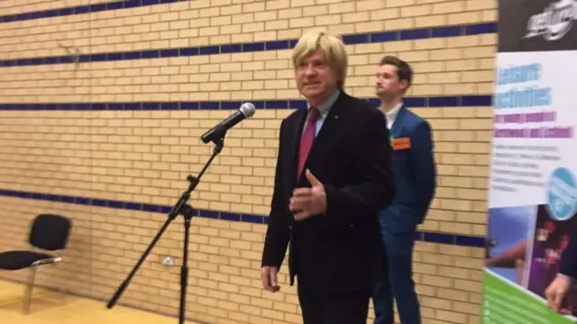 Michael Fabricant after winning