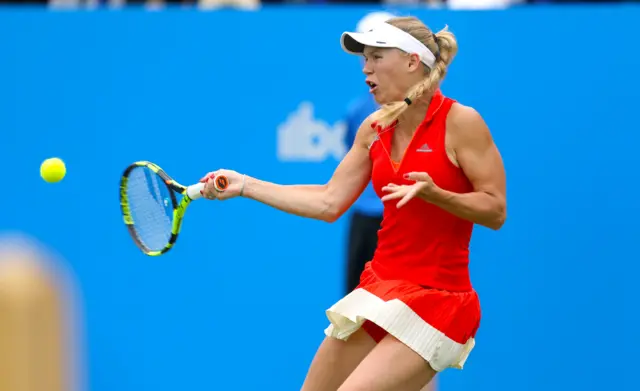 Caroline Wozniacki forehand