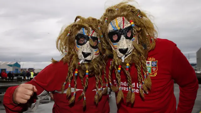 British and Irish Lions fans