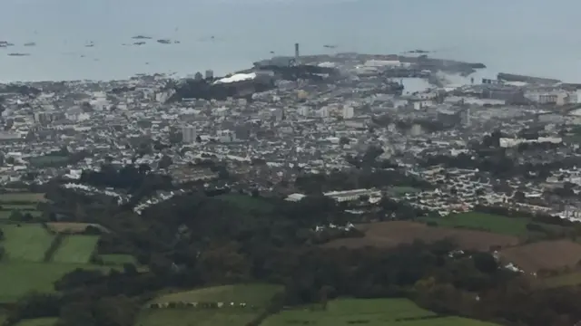 St Helier aerial photograph