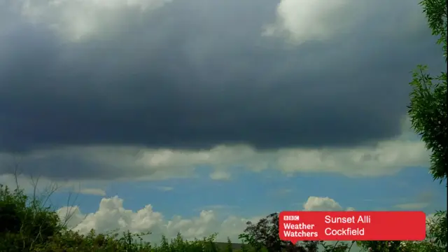 Black clouds at Cockfield