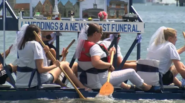 Hythe Raft race