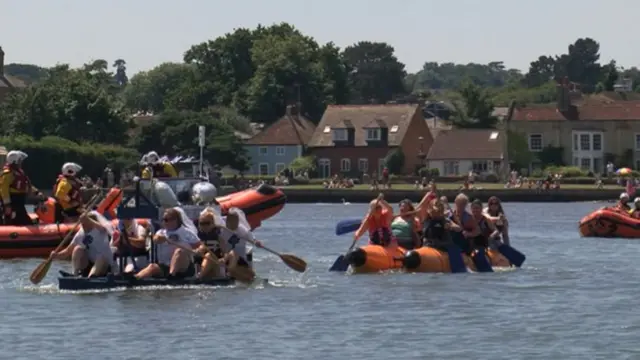 Hythe Raft Race