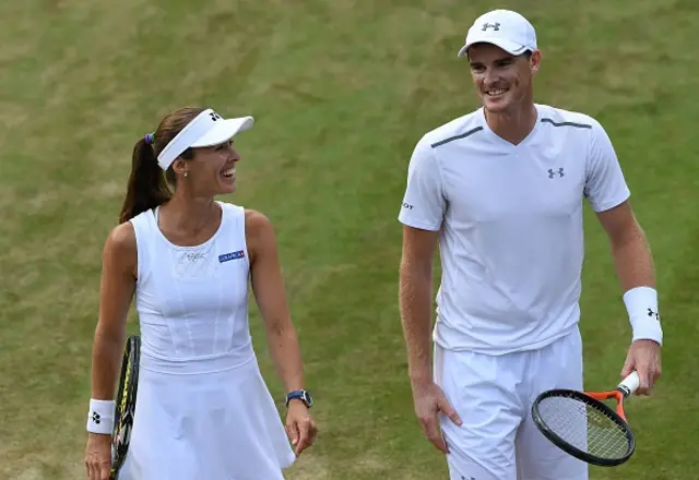 Martina Hingis and Jamie Murray