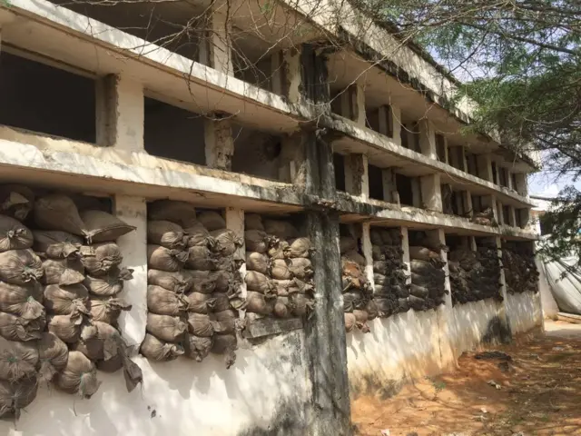 Building at Somalia's main University