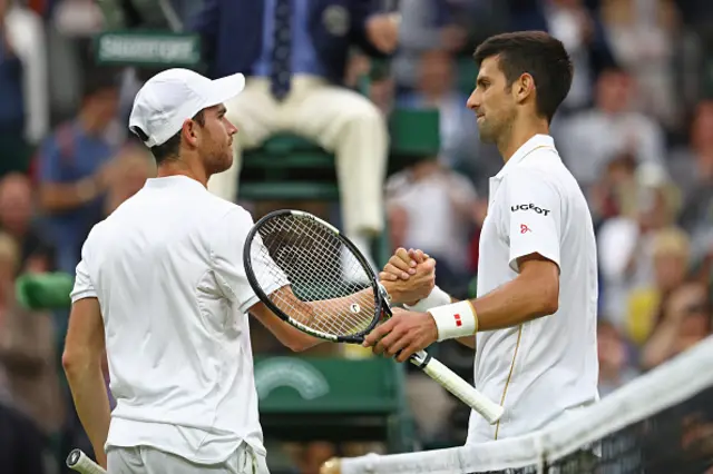 Mannarino and Djokovic