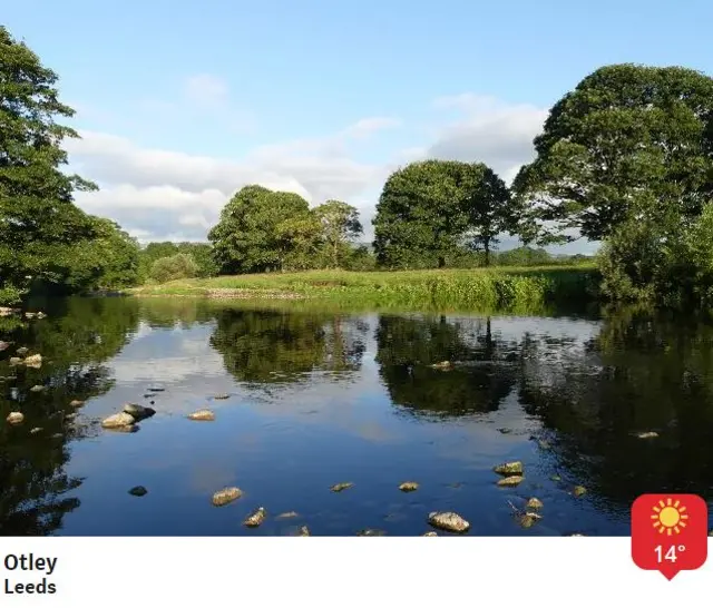 River Wharfe in Otley