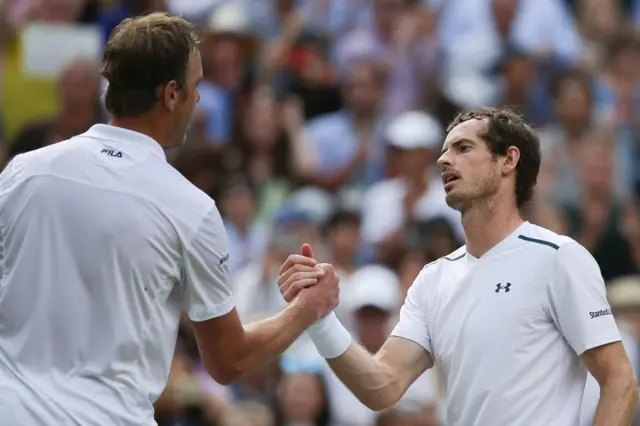 Sam Querrey and Andy Murray