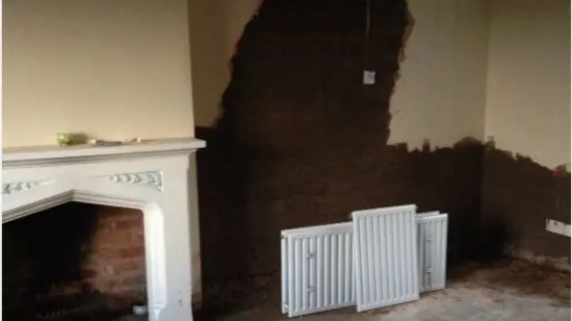 Room under renovation