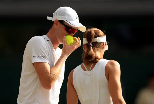 Jamie Murray and Martina Hingis