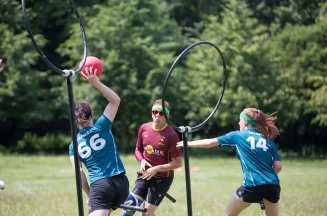 Quidditch game