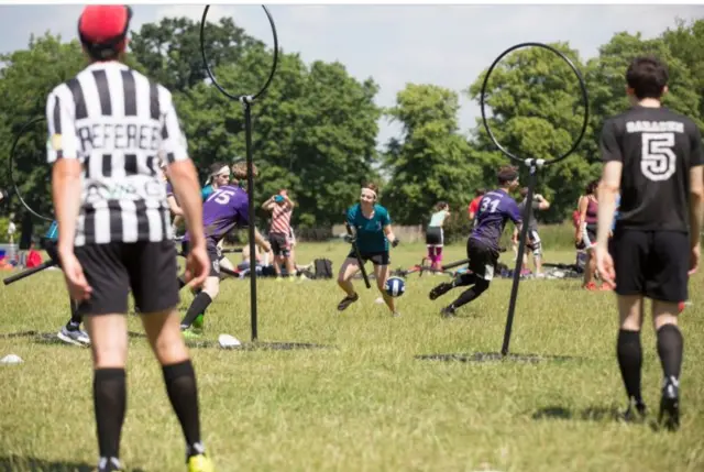 Quidditch game