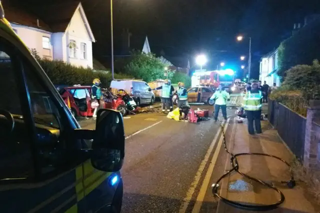 Crash in Aylesbury