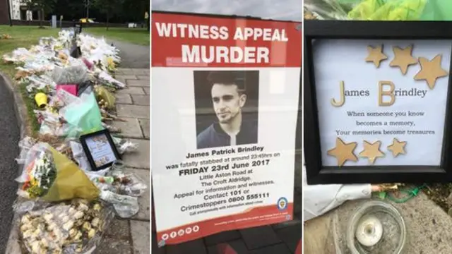 Tributes at scene of killing