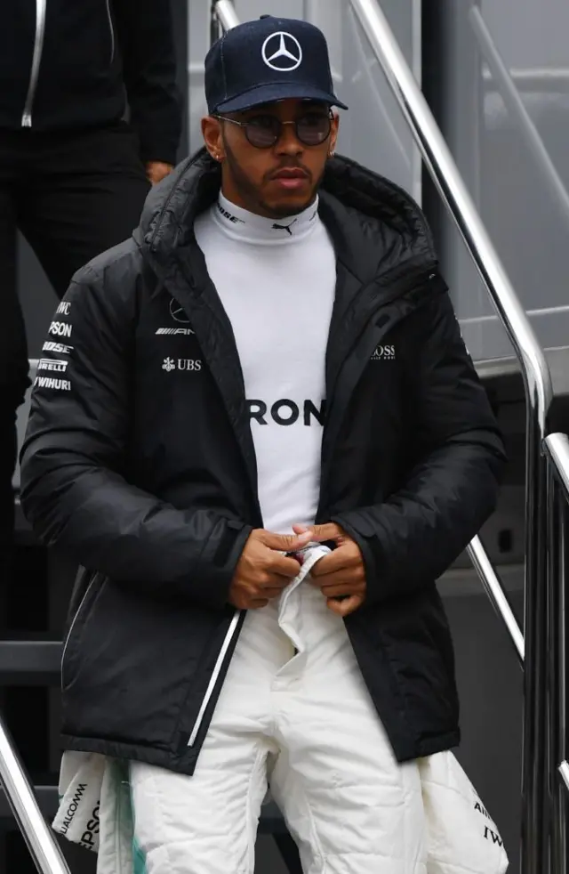 Hamilton at Silverstone