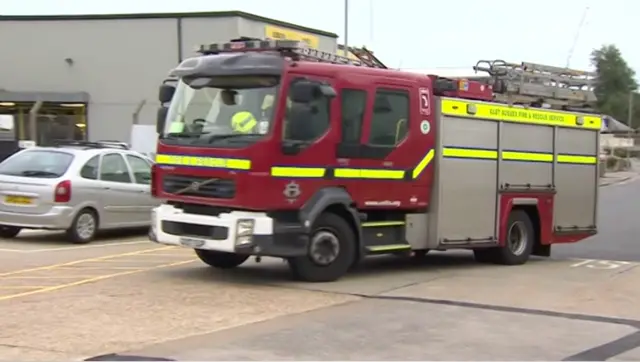 East Sussex fire engine