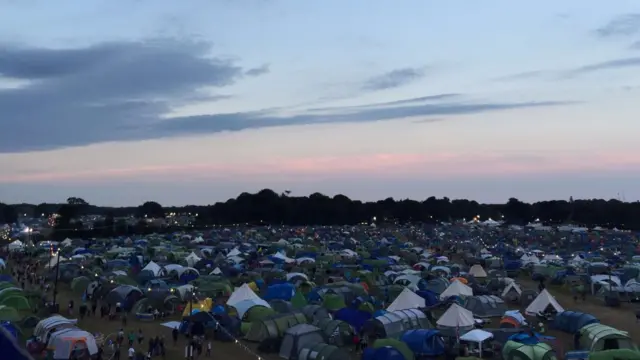 View from big wheel at Latitude