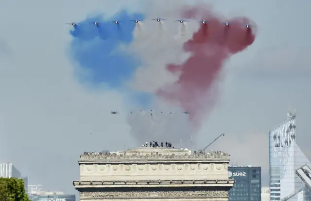 Bastille Day celebrations in Paris