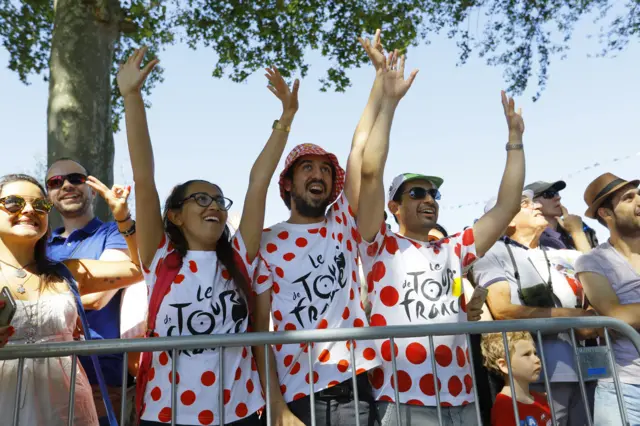 Tour de France crowd