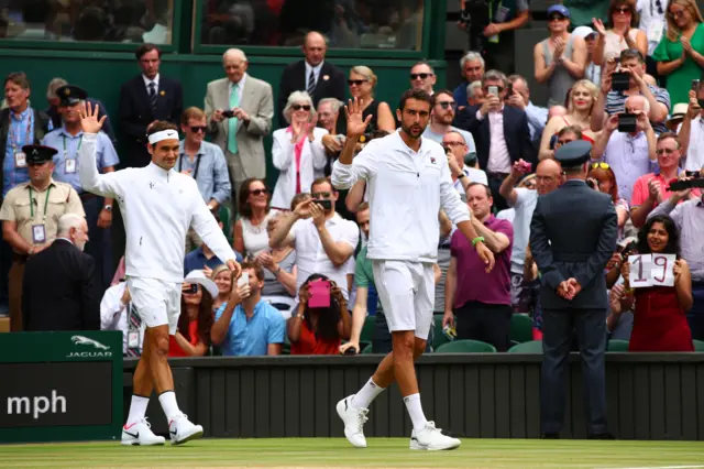 Federer v Cilic