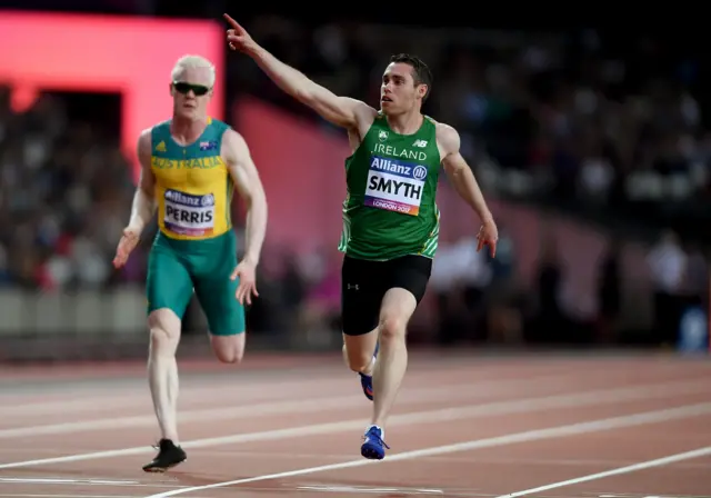 Jason Smyth takes gold for Ireland