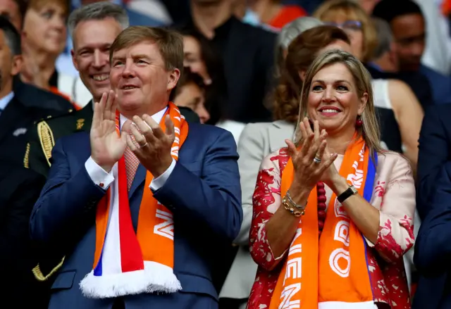 King Willem-Alexander of the Netherlands and Queen Maxima