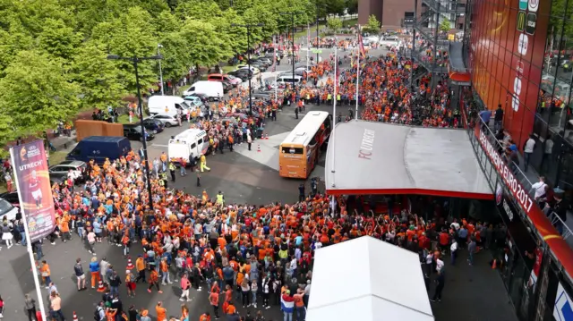 Netherlands fans