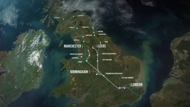 HS2 map