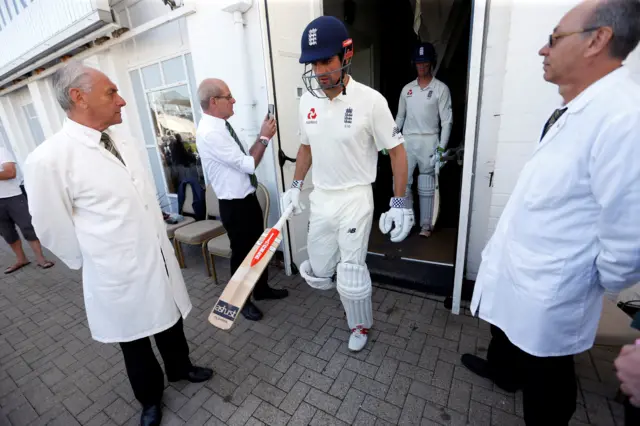 England's Alastair Cook